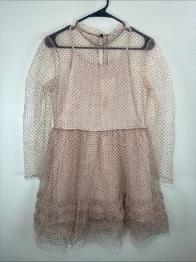 Philosophy di Lorenzo Serafini Kids Allover Print Polka Dot Tulle Dress